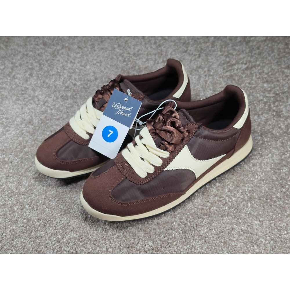 Universal Thread Brown and Cream Women's Sneakers